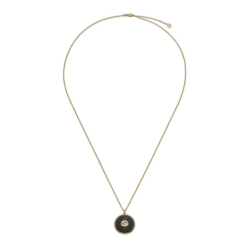 Collana Gucci Interlocking - 786606 J85L0 8093