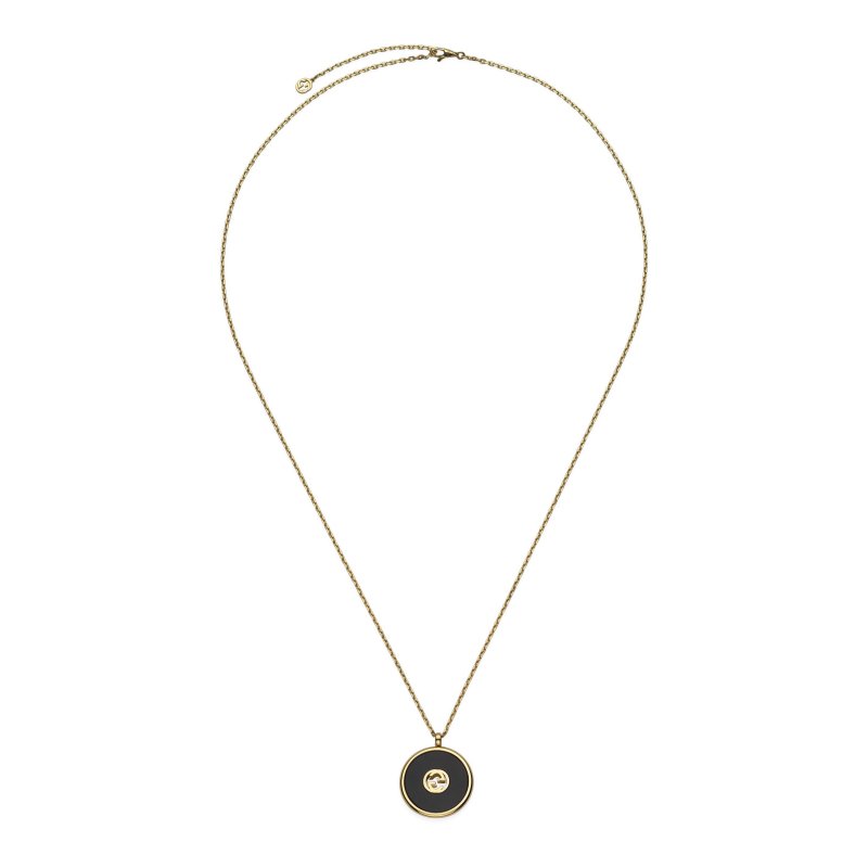 Collana Gucci Interlocking - 786606 J85L0 8093