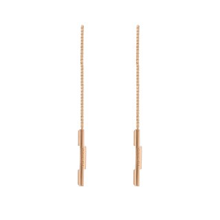 Orecchini Link to love in oro rosa 18kt