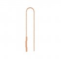 Orecchini Link to love in oro rosa 18kt