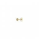 Orecchini con motivo Interlocking G in oro giallo 18kt e berilli gialli