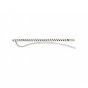 Fermacravatta in argento 925 con dettagli Interlocking G