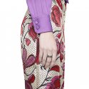Anello GG Marmont in argento sterling invecchiato