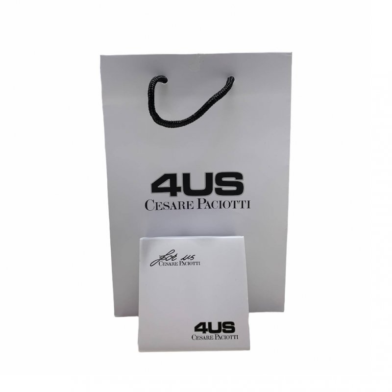 Collana Donna Acciaio Dorato Girocollo 4Us Cesare Paciotti  Perle 4Ucl6474W