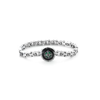 Bracciale Uomo 4Us Cesare Paciotti  Acciaio Con Bussola  4Ubr6712
