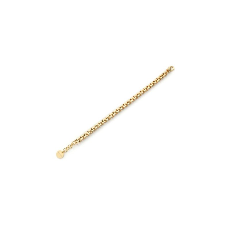 Bracciale Forzatina Quadra Dorato