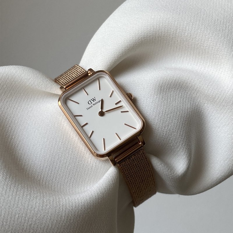 Daniel Wellington - Quadro Pressed Melrose - Oro Rosa