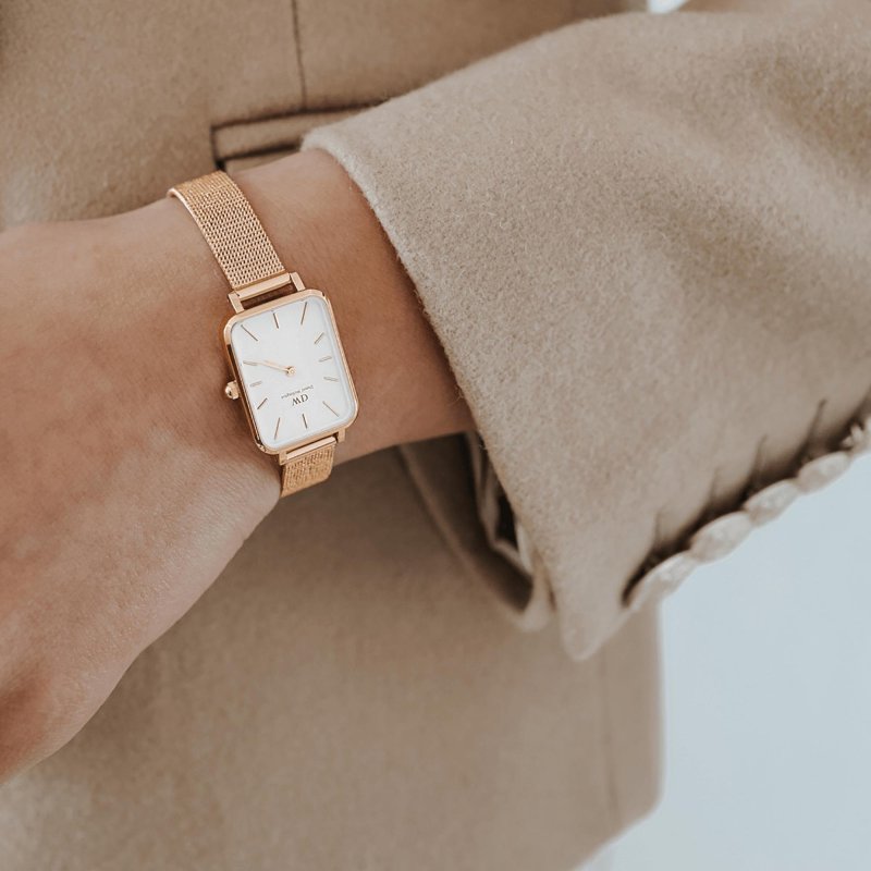 Daniel Wellington - Quadro Pressed Melrose - Oro Rosa