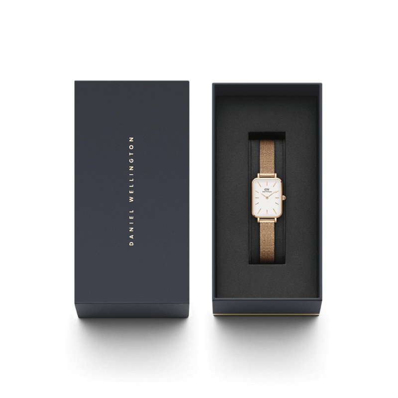 Daniel Wellington - Quadro Pressed Melrose - Oro Rosa