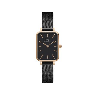 Daniel Wellington - Quadro Pressed Ashfield - Oro Rosa - Nero