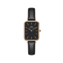 Daniel Wellington - Quadro Pressato - Oro Rosa - Pelle