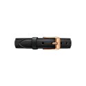 Daniel Wellington - Quadro Pressato - Oro Rosa - Pelle