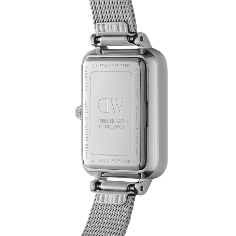 Daniel Wellington - Quadro Lumine - Acciaio - Argento
