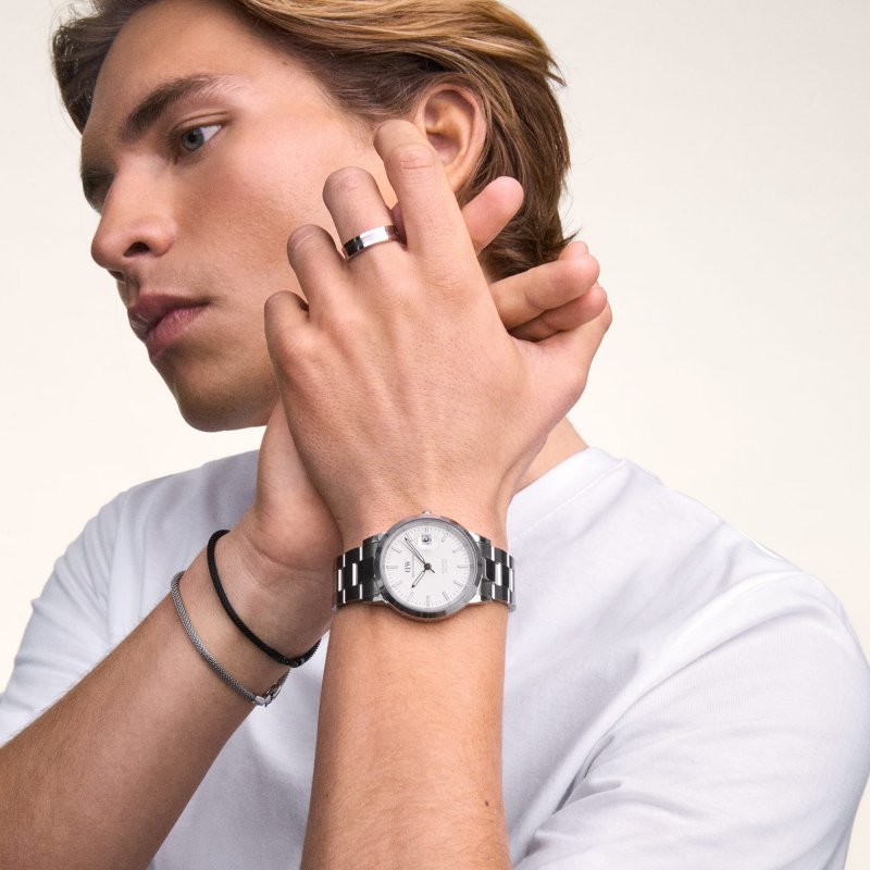 Daniel Wellington - Iconico Link - Automatico - Argento