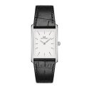Daniel Wellington - Coccodrillo Nero Bound - Argento