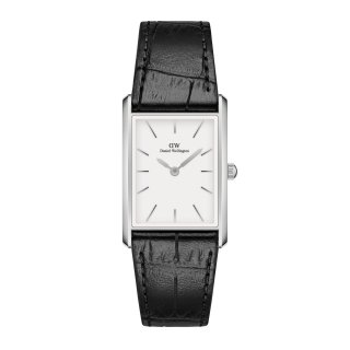Daniel Wellington - Coccodrillo Nero Bound - Argento