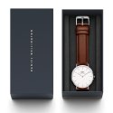 Daniel Wellington - Classic St Mawes - Pelle - Argento