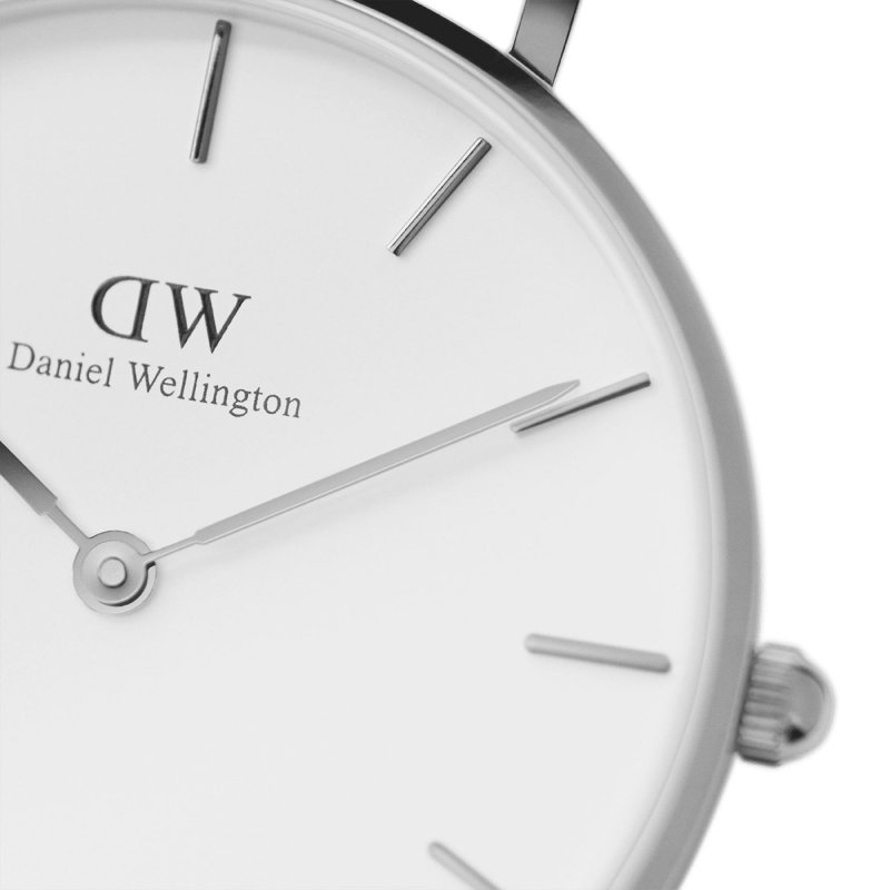 Daniel Wellington - Petite Sheffield - Pelle - Argento