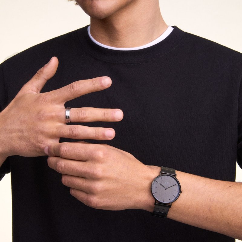 Daniel Wellington - Unitone Onyx - Acciaio - Nero