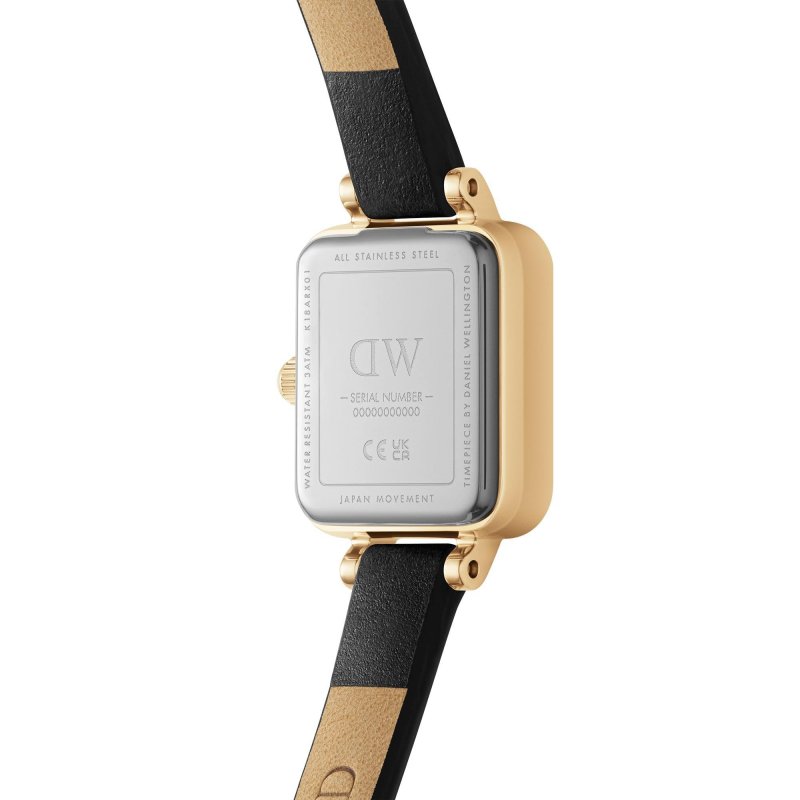 Daniel Wellington - Mini Sheffield Gold - Oro - Pelle