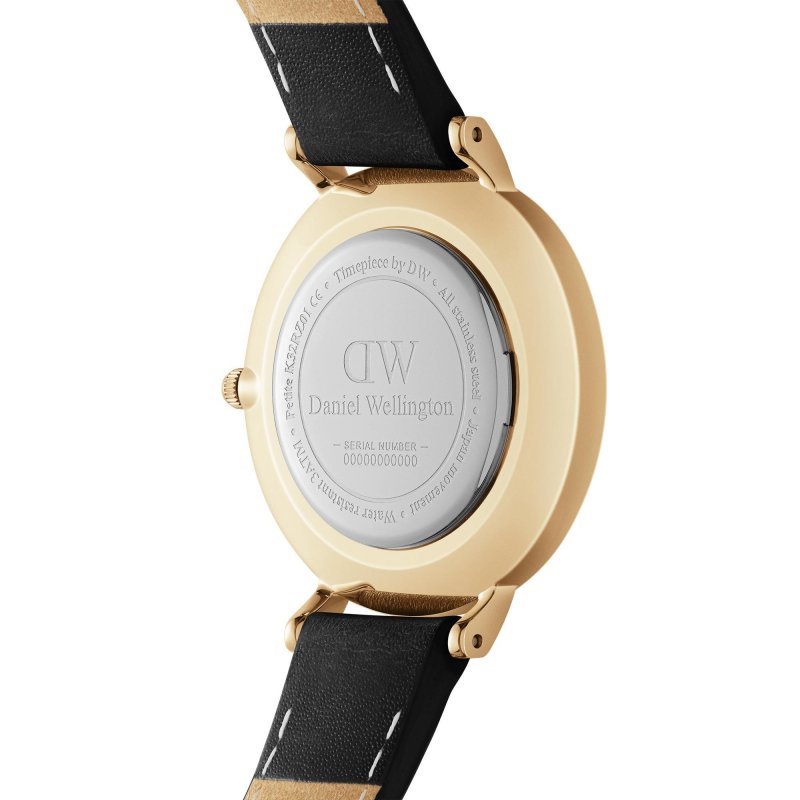 Daniel Wellington - Numeri Romani Petti - Oro - Pelle