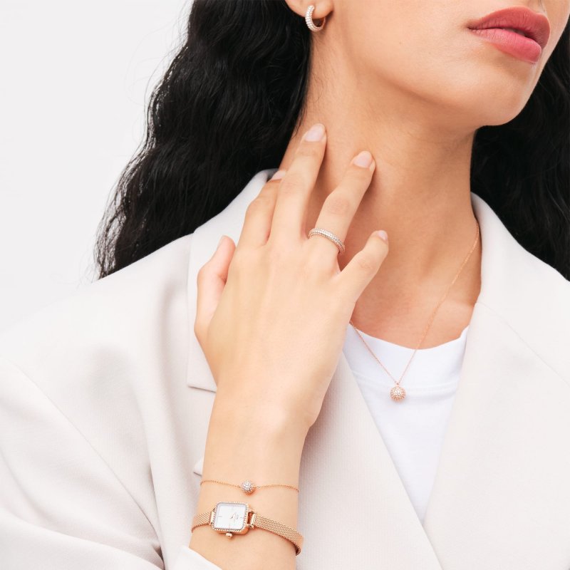 Daniel Wellington - Quadro Mini Lumine - Oro Rosa - Elegante