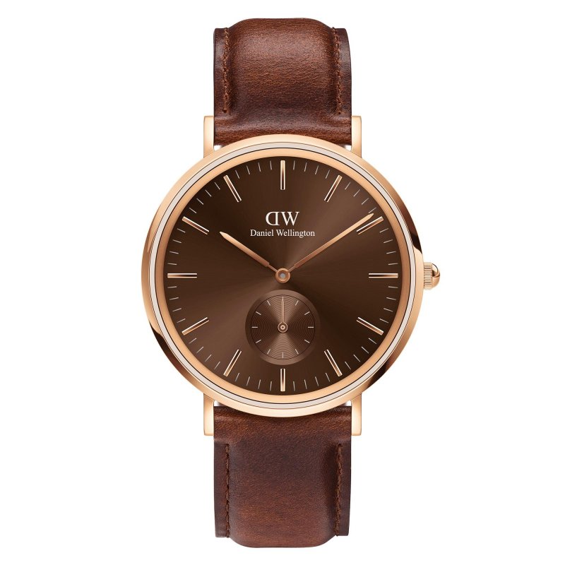 Daniel Wellington - Classic Multi-Occhio - Oro Rosa - Pelle