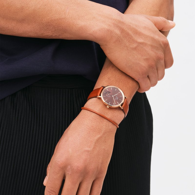 Daniel Wellington - Classic Multi-Occhio - Oro Rosa - Pelle