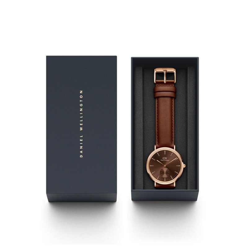 Daniel Wellington - Classic Multi-Occhio - Oro Rosa - Pelle