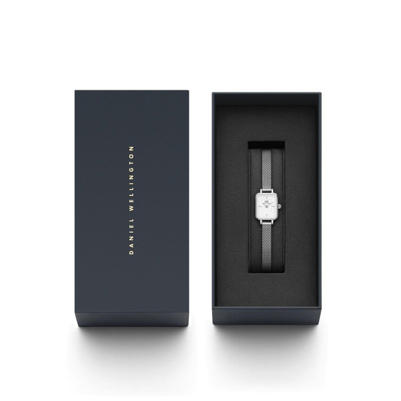 Daniel Wellington - Quadro Mini Sterling - Argento