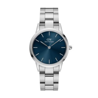 Daniel Wellington - Link Iconico Artico - Blu - Argento