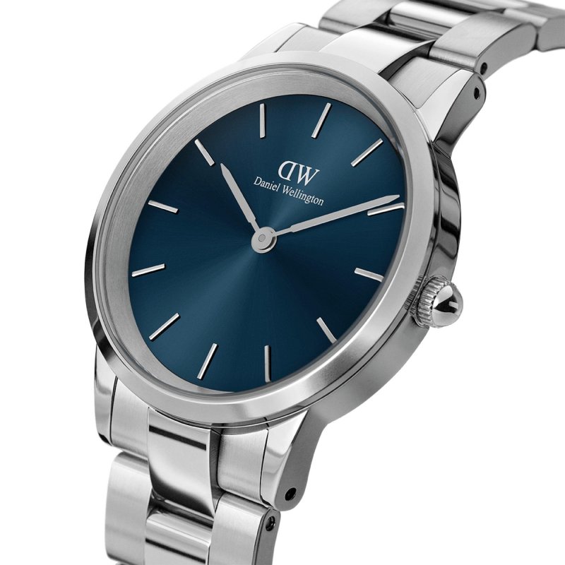 Daniel Wellington - Link Iconico Artico - Blu - Argento