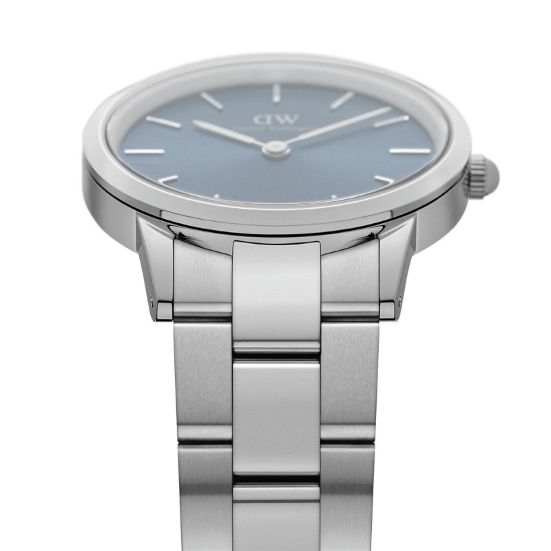 Daniel Wellington - Link Iconico Artico - Blu - Argento