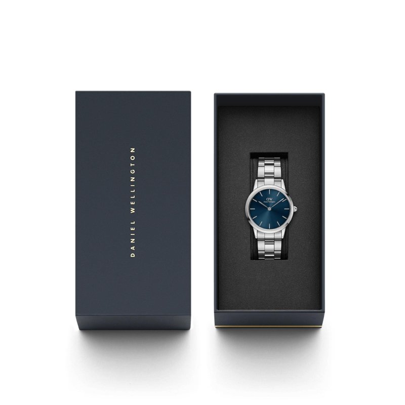 Daniel Wellington - Link Iconico Artico - Blu - Argento