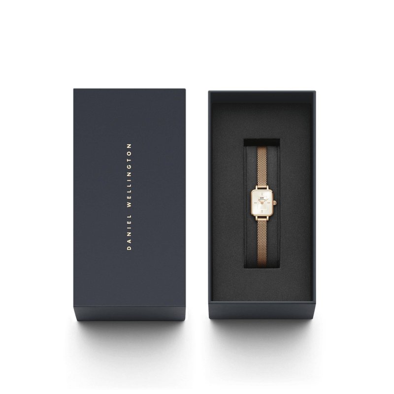 Daniel Wellington - Quadro Mini Melrose - Oro Rosa - Champagne