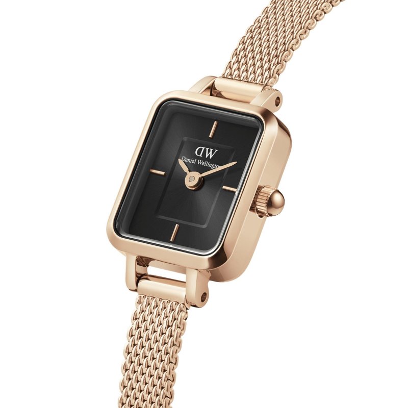 Daniel Wellington - Quadro Mini Onyx - Oro Rosa