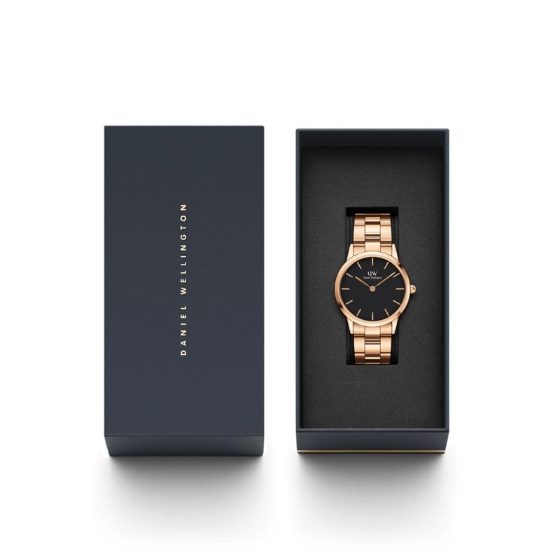 Daniel Wellington - Iconic Link - Oro Rosa - Acciaio