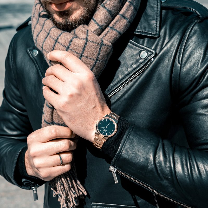 Daniel Wellington - Iconic Link - Oro Rosa - Acciaio