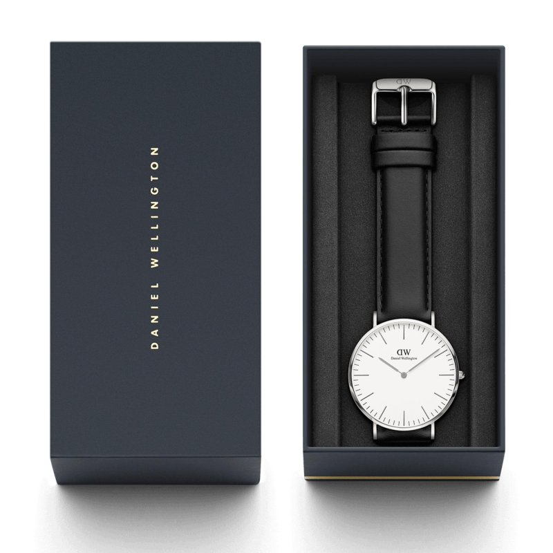 Daniel Wellington - Classic Sheffield - Pelle Nera
