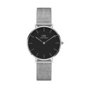 Daniel Wellington - Petite Sterling - Argento - Nero