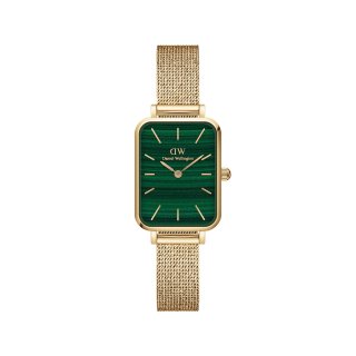 Daniel Wellington - Quadro Pressed Evergold - Oro - Verde