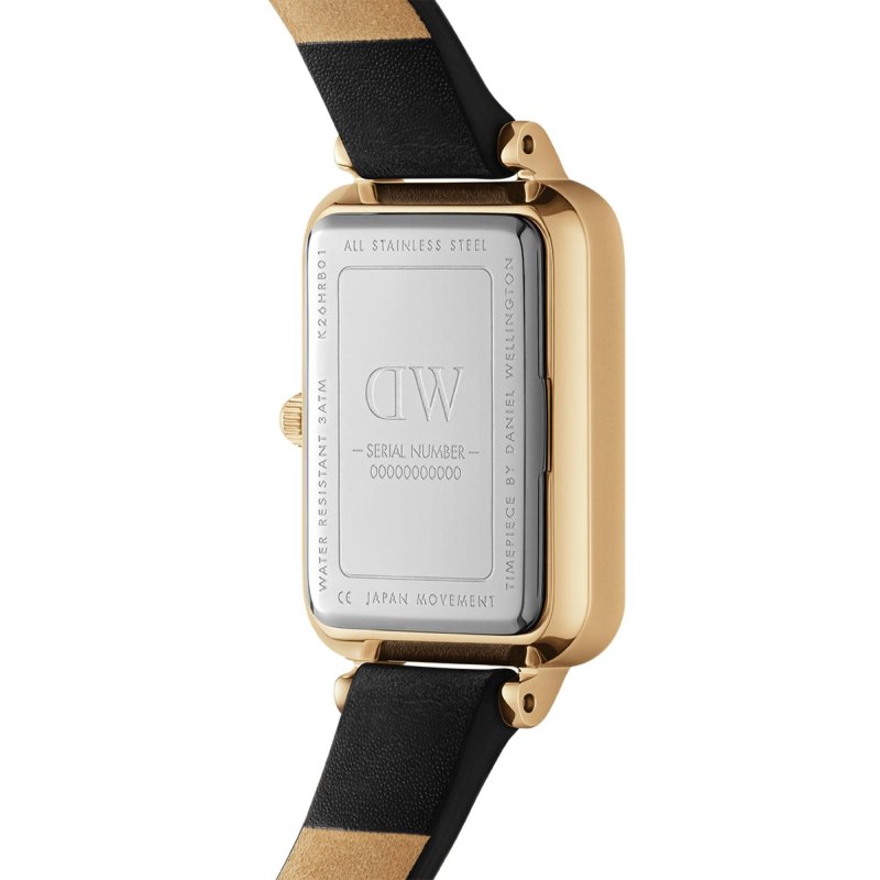 Daniel Wellington - Quadro Pressed - Oro - Pelle