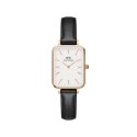 Daniel Wellington - Quadro Pressed - Oro Rosa - Pelle