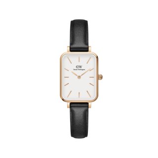 Daniel Wellington - Quadro Pressed - Oro Rosa - Pelle