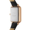 Daniel Wellington - Quadro Pressed - Oro Rosa - Pelle