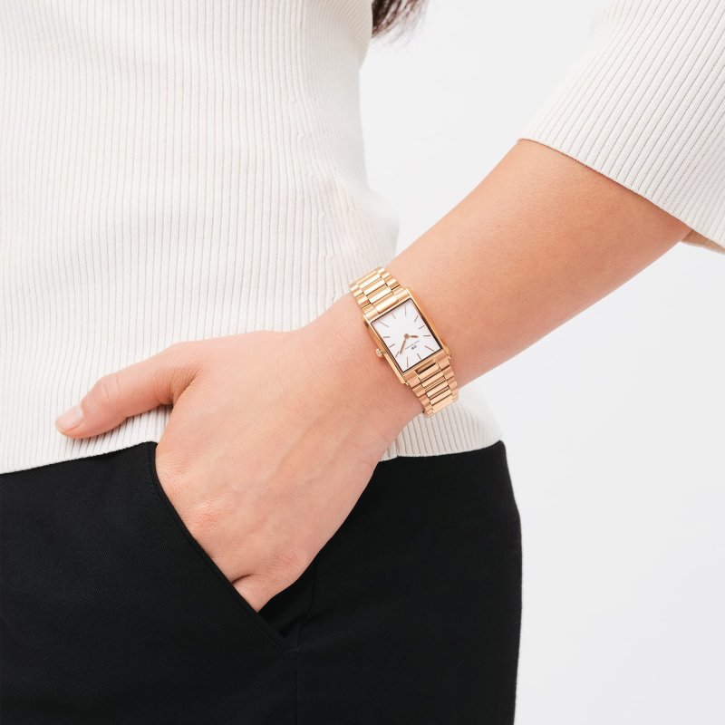 Daniel Wellington - Bound 3-Link Oro Rosa - Eleganza