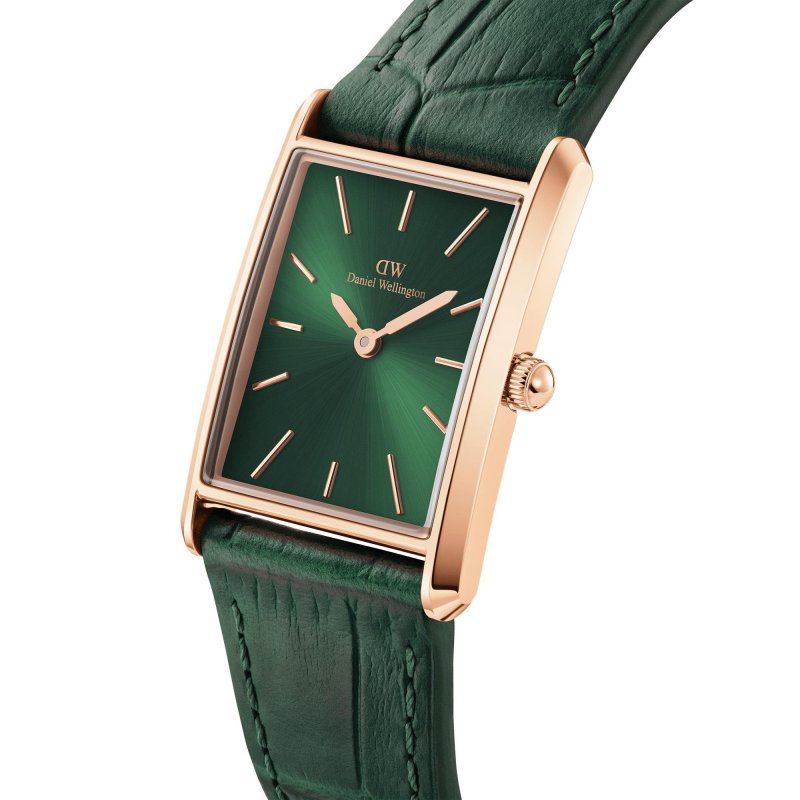 Daniel Wellington - Coccodrillo Bound - Oro Rosa - Pelle