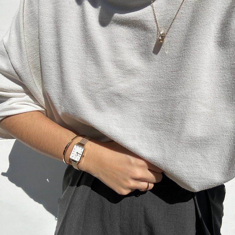 Daniel Wellington - Quadro Pressed - Oro - Donna
