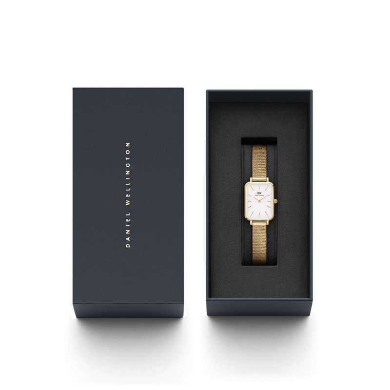 Daniel Wellington - Quadro Pressed - Oro - Donna