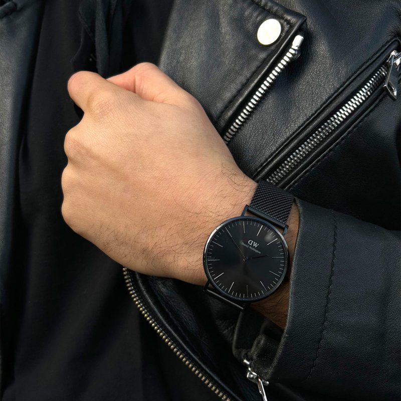 Daniel Wellington - Rete Classica - Nero Onice